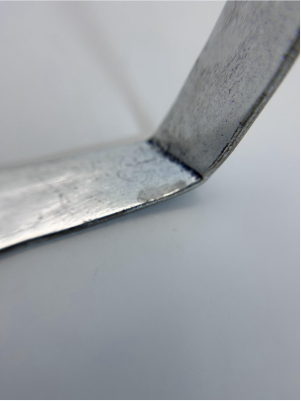 Heavy Modernist Sterling Silver Tested Geometric Cuff Bracelet Artisan Unmarked - Picture 5 of 8